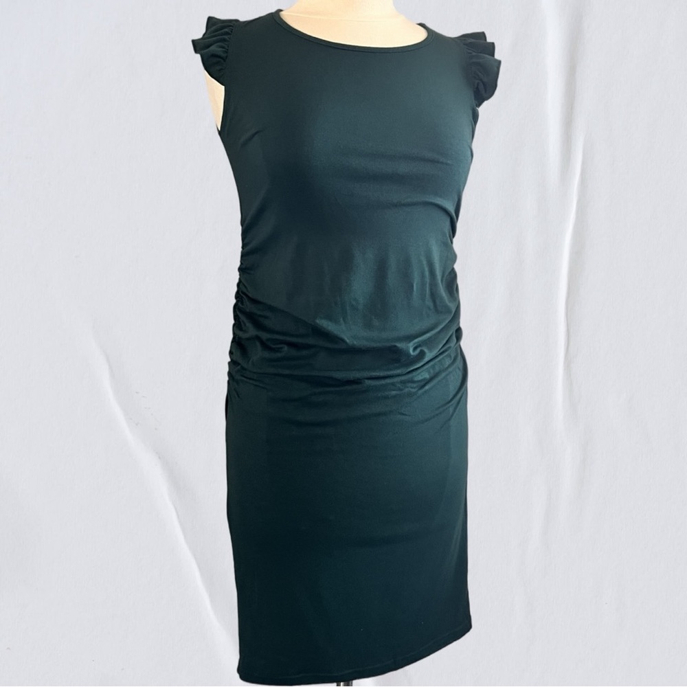 Maternity dress with flutter cap sleeves 🦋 Size Small - Picture 4 of 4
